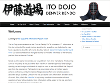 Tablet Screenshot of itodojo.com